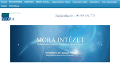 Desktop Screenshot of morasopron.hu